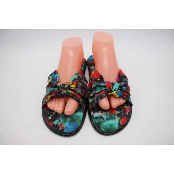 Alice + Olive Pabla knotted Tie Due Cotton Sandals Women's Size 11 - Picture 6 of 8